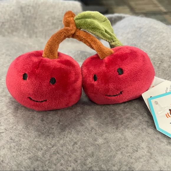 Jellycat Toys Bnwt Vhtf Jellycat Fabulous Cherry Poshmark